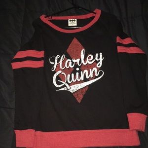 never worn harley quinn long sleeve t-shirt